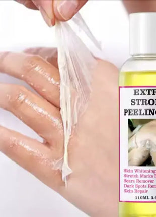 زيت التقشير الأصفر