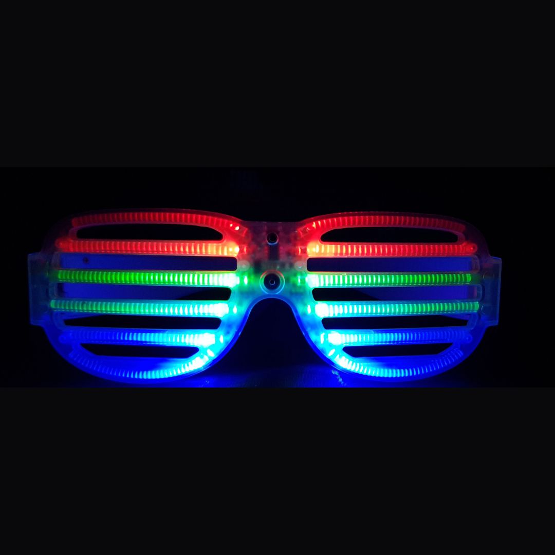 LED Party Glasses Neon - Bold (Wireless)